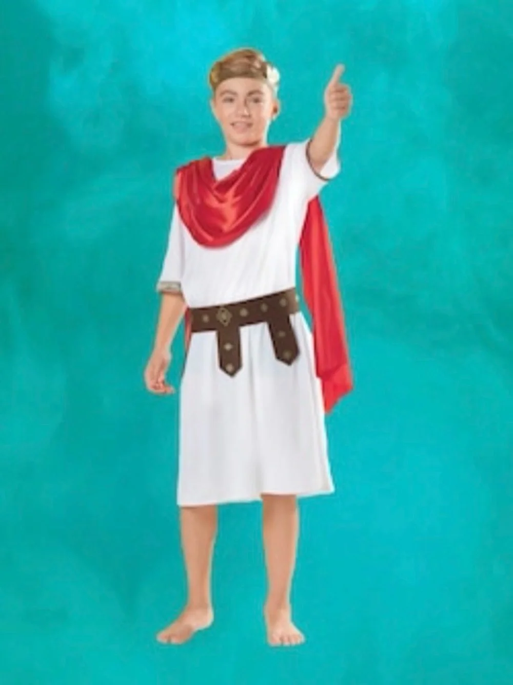 Northlight Roman Caesar Children Halloween Boy Costume - Large - 7-9